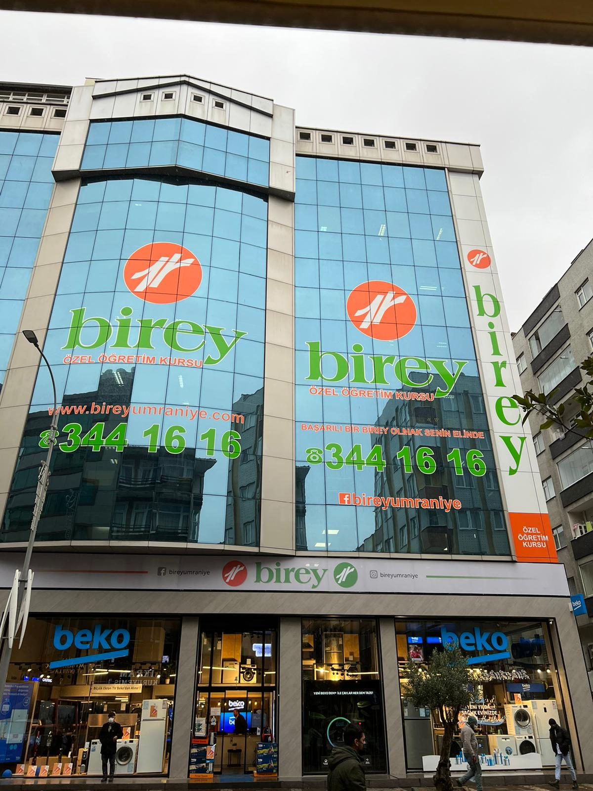 İstanbul Ümraniye Birey Özel Öğretim Kursu kampüsü